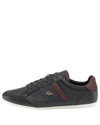 schwarze niedrige Sneakers von Lacoste