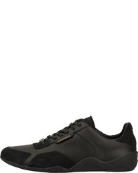 schwarze niedrige Sneakers von Lacoste