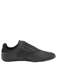 schwarze niedrige Sneakers von Lacoste