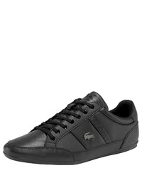 schwarze niedrige Sneakers von Lacoste