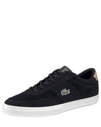 schwarze niedrige Sneakers von Lacoste