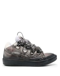 schwarze niedrige Sneakers von Lanvin