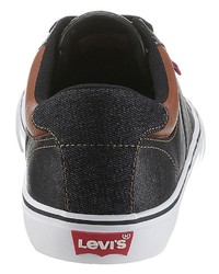 schwarze niedrige Sneakers von Levi's