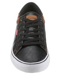 schwarze niedrige Sneakers von Levi's