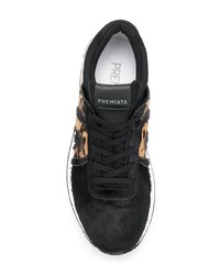 schwarze niedrige Sneakers von Premiata