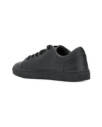 schwarze niedrige Sneakers von Plein Sport