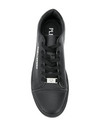 schwarze niedrige Sneakers von Plein Sport