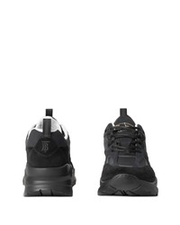 schwarze niedrige Sneakers von Burberry