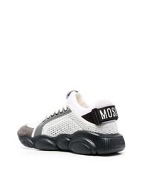 schwarze niedrige Sneakers von Moschino