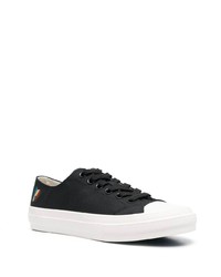 schwarze niedrige Sneakers von PS Paul Smith