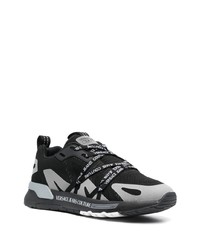 schwarze niedrige Sneakers von VERSACE JEANS COUTURE