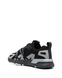 schwarze niedrige Sneakers von VERSACE JEANS COUTURE