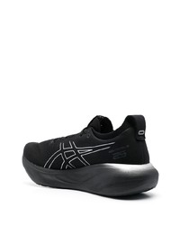 schwarze niedrige Sneakers von Asics