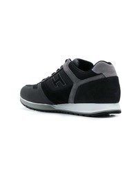 schwarze niedrige Sneakers von Hogan