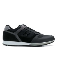 schwarze niedrige Sneakers von Hogan