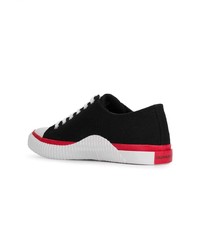 schwarze niedrige Sneakers von Calvin Klein Jeans