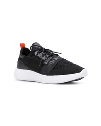 schwarze niedrige Sneakers von Calvin Klein Jeans