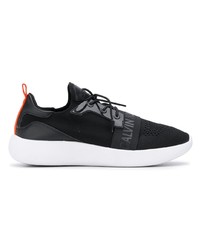 schwarze niedrige Sneakers von Calvin Klein Jeans