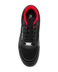 schwarze niedrige Sneakers von Plein Sport