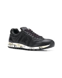 schwarze niedrige Sneakers von Premiata