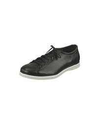 schwarze niedrige Sneakers von Lui by tessamino