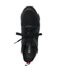 schwarze niedrige Sneakers von Moncler