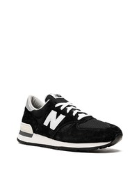 schwarze niedrige Sneakers von New Balance