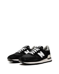 schwarze niedrige Sneakers von New Balance