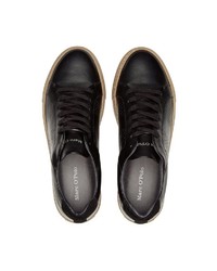 schwarze niedrige Sneakers von Marc O'Polo