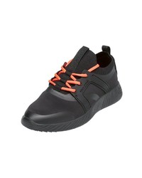 schwarze niedrige Sneakers von Marc O'Polo