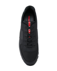 schwarze niedrige Sneakers von Prada