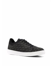 schwarze niedrige Sneakers von Michael Kors