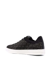 schwarze niedrige Sneakers von Michael Kors