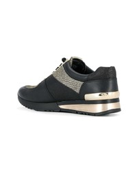 schwarze niedrige Sneakers von MICHAEL Michael Kors