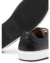 schwarze niedrige Sneakers von BOSS