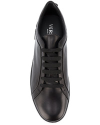 schwarze niedrige Sneakers von Versace