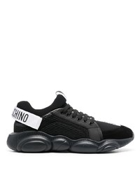 schwarze niedrige Sneakers von Moschino