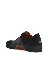 schwarze niedrige Sneakers von Ermenegildo Zegna XXX