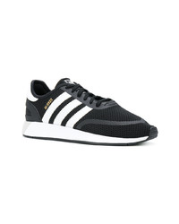 schwarze niedrige Sneakers von adidas