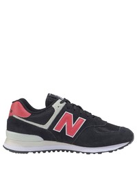 schwarze niedrige Sneakers von New Balance