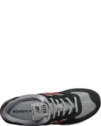 schwarze niedrige Sneakers von New Balance