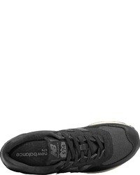 schwarze niedrige Sneakers von New Balance