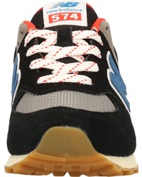 schwarze niedrige Sneakers von New Balance