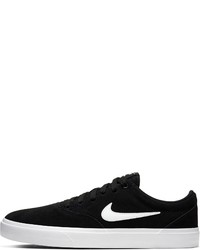 schwarze niedrige Sneakers von Nike SB