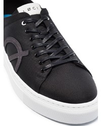 schwarze niedrige Sneakers von LOCI