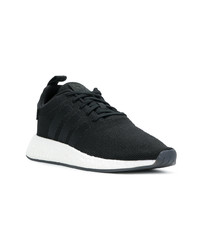 schwarze niedrige Sneakers von adidas