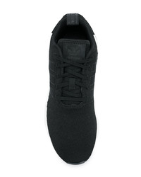 schwarze niedrige Sneakers von adidas