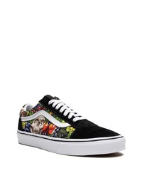 schwarze niedrige Sneakers von Vans