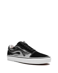 schwarze niedrige Sneakers von Vans