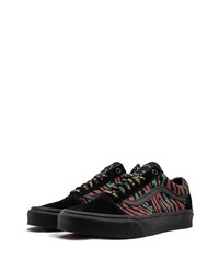 schwarze niedrige Sneakers von Vans